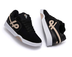 ZAPATILLAS ÖUS IMIGRANTE SERIE X — NEGRO / KAKI / BLANCO